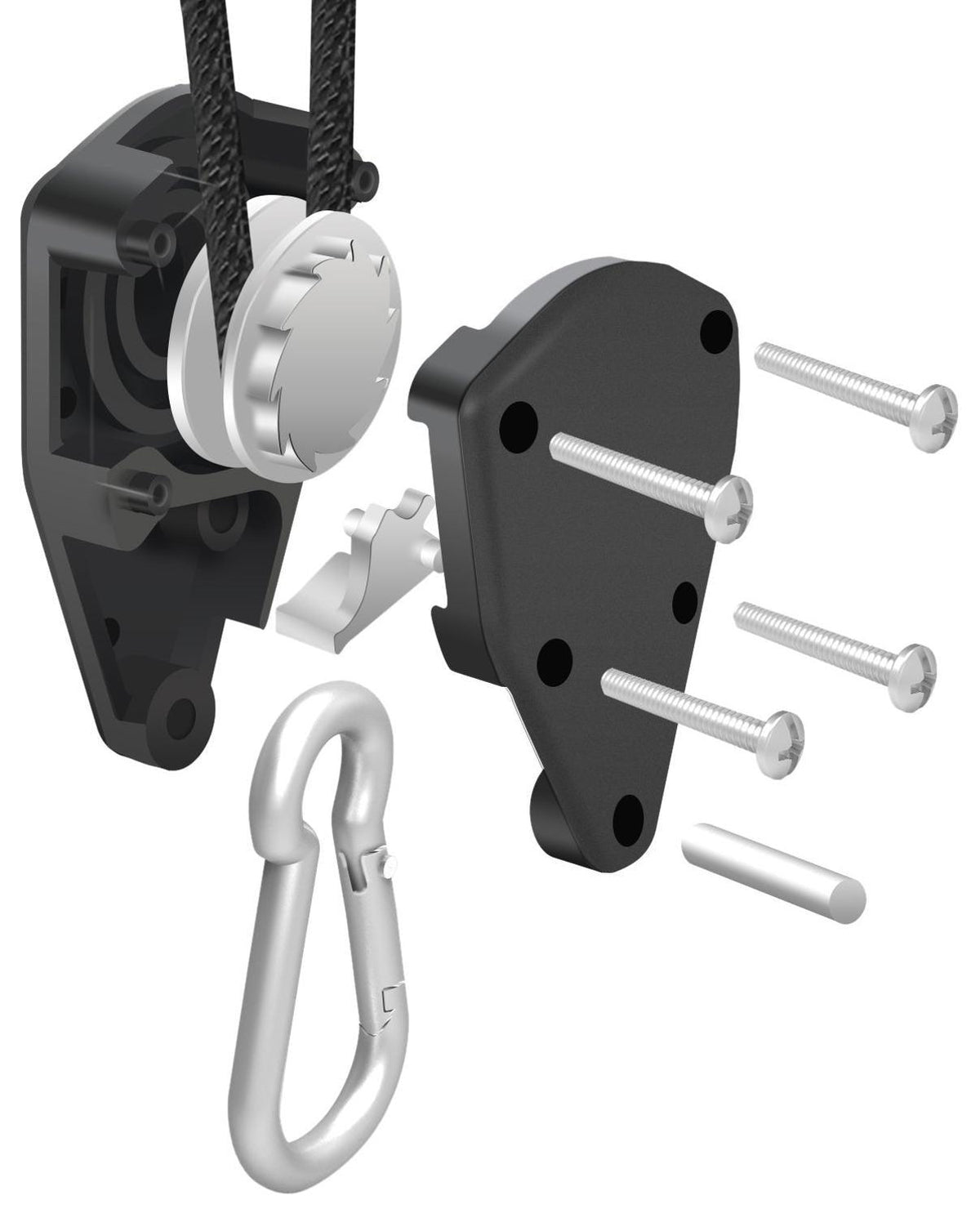 Corde a cricchetto per vela ombreggiante (set da 4) – immagine 8