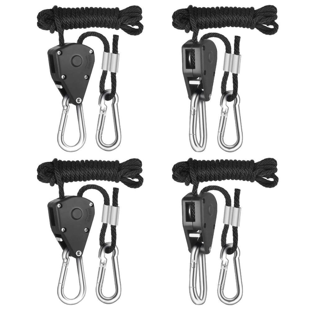Corde a cricchetto per vela ombreggiante (set da 4)
