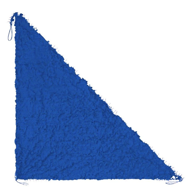 Vela ombreggiante mimetica triangolare blu – immagine 6