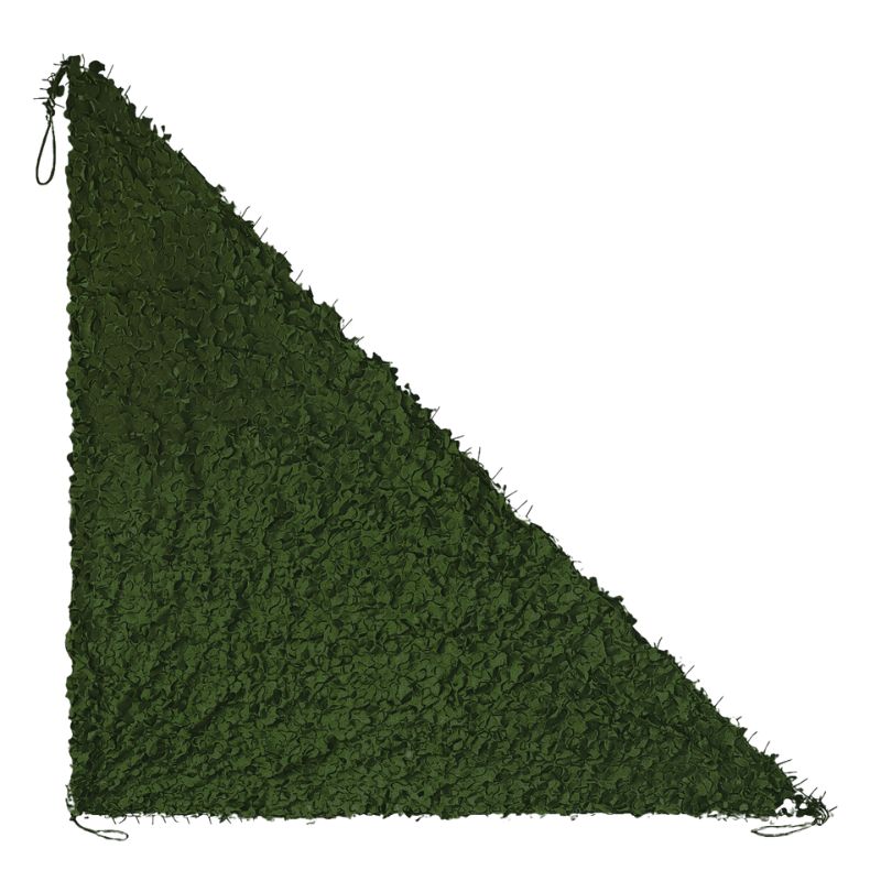 Vela ombreggiante mimetica triangolare Woodland – immagine 3
