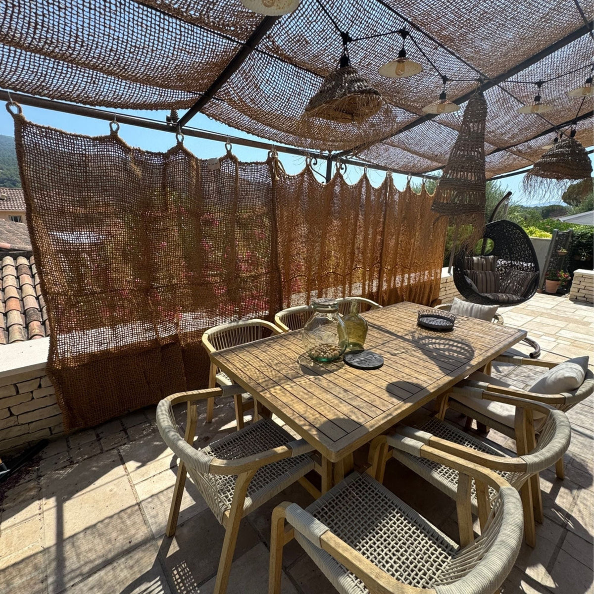 Tenda da esterno in fibra di cocco – immagine 2